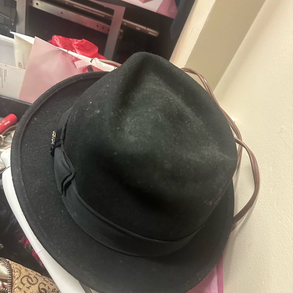 Scala Classico Black Fedora Hat‎